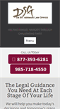 Mobile Screenshot of dsglawoffice.com